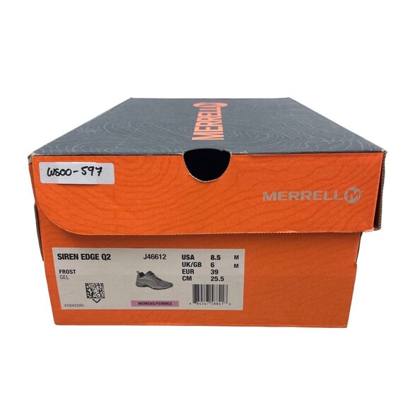 Merrell Women's Grey Frost Siren Edge Q2 Shoes Sz 8.5 - Picture 9 of 9